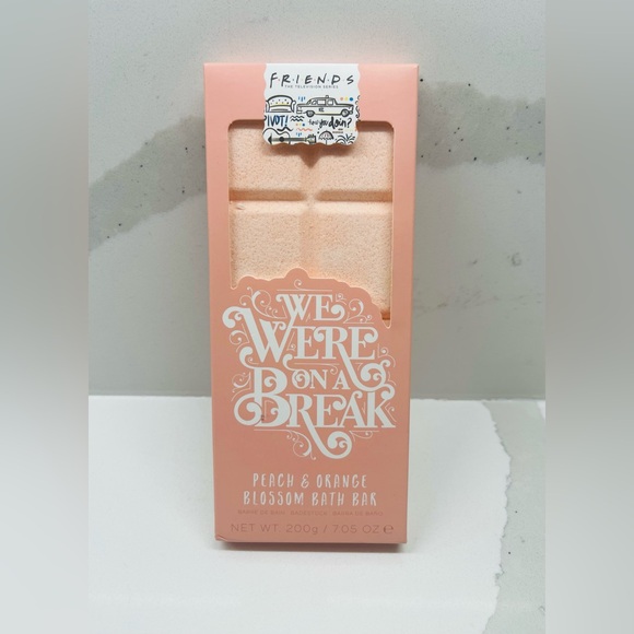 NIB-FRIENDS TV Show We Were On A Break Bath Bar-Peach and Orange Blossom Scented - Picture 5 of 5